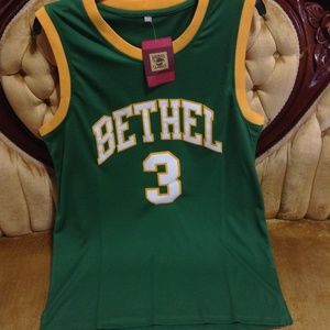 Bethel High School Throwback ALLEN IVERSON #3 NEW